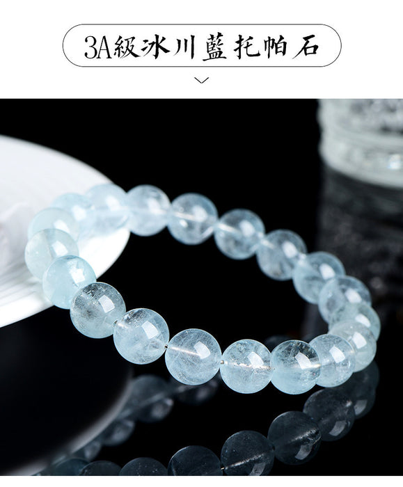 Wholesale Round bead bracelet, sapphire bracelet