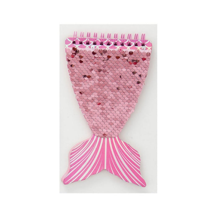 Wholesale Cartoon Loose-leaf Notepad Mermaid Tail Shell Notebook Cartoon Shape Portable Soft Copy Notepad