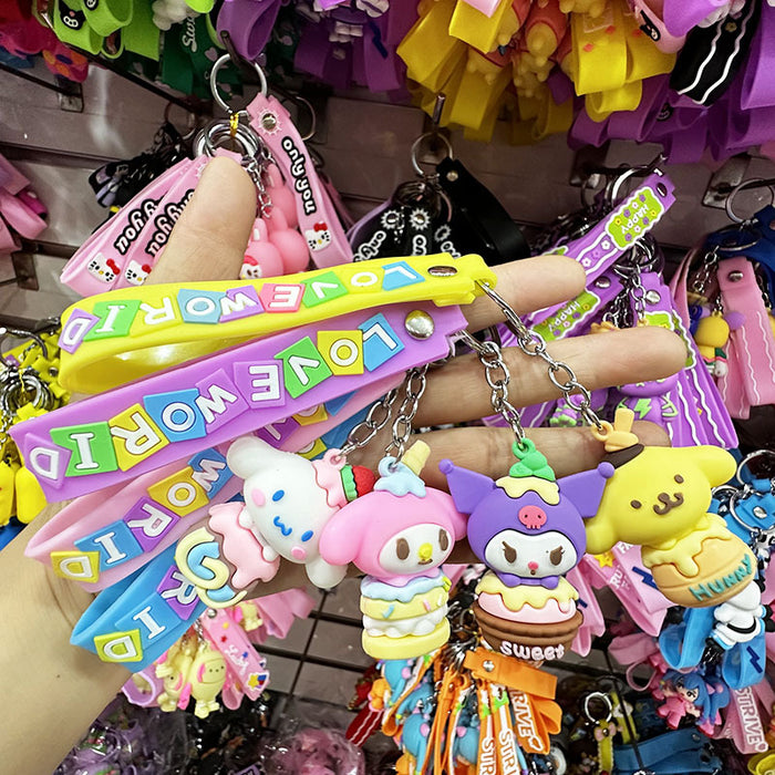 Wholesale Dessert Keychain Pendant Cartoon Car Bag Pendant Small Gift