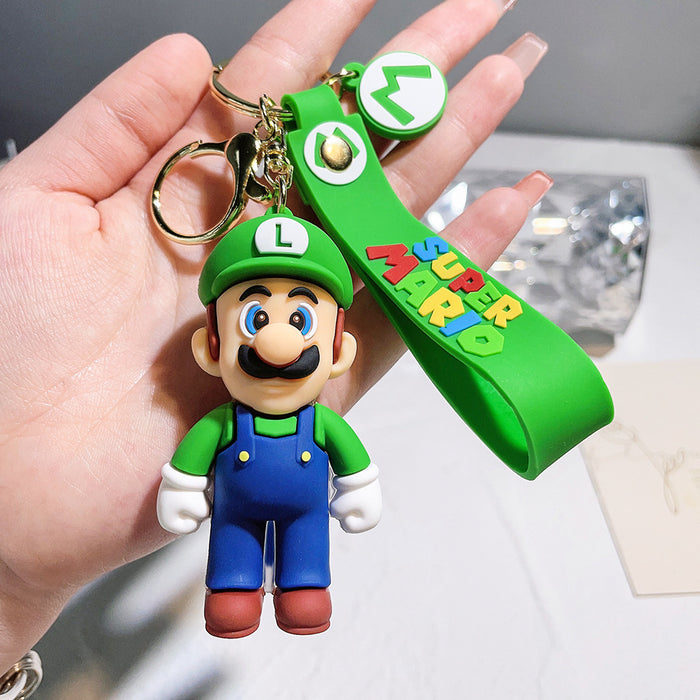 Wholesale Cartoon Anime PVC Keychain Cute Couple Car Pendant Bag Pendant
