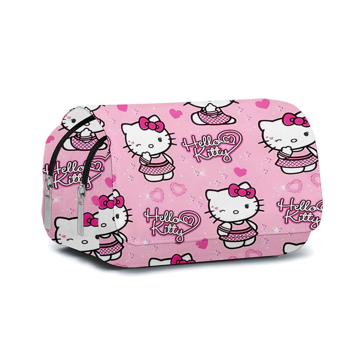 Wholesale 3D Anime Polyester Pencil Case