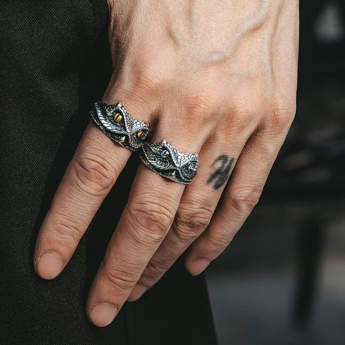 Wholesale Vintage high-end ring with niche design and adjustable opening