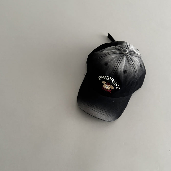 Wholesale Cute Bear Print Kids Baseball Cap Korean Retro Fashion Sun Hat For Boys Girls Outdoor Casual Adjustable Cap