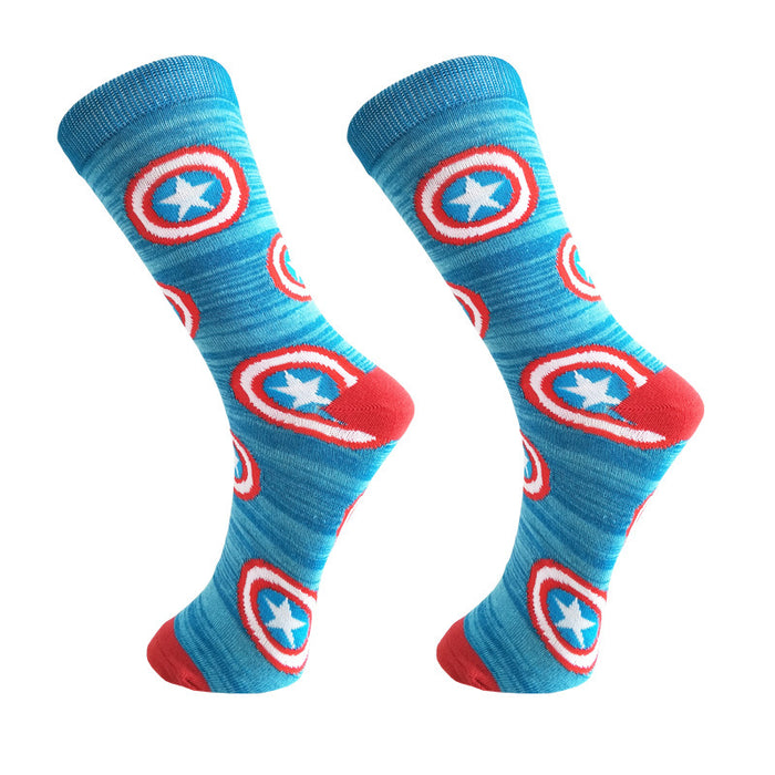 Wholesale Cotton Cartoon Middle Tube Socks JDC-SK-YiYan070