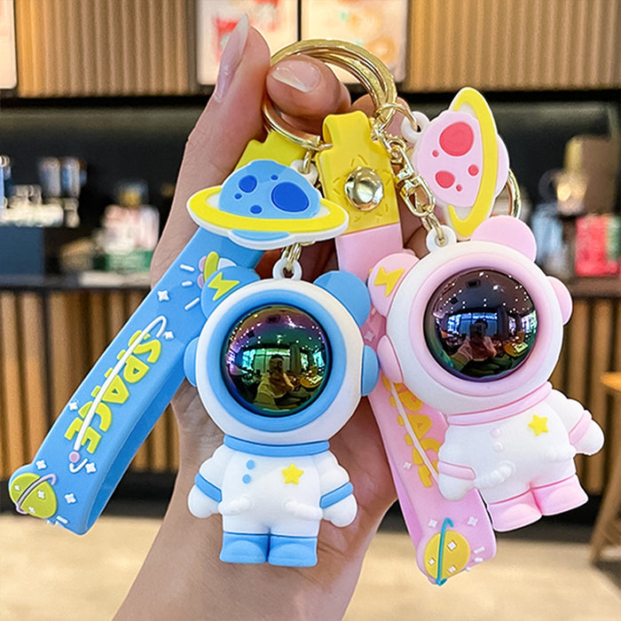 Wholesale   bear keychain female couple schoolbag pendant  car key chain
