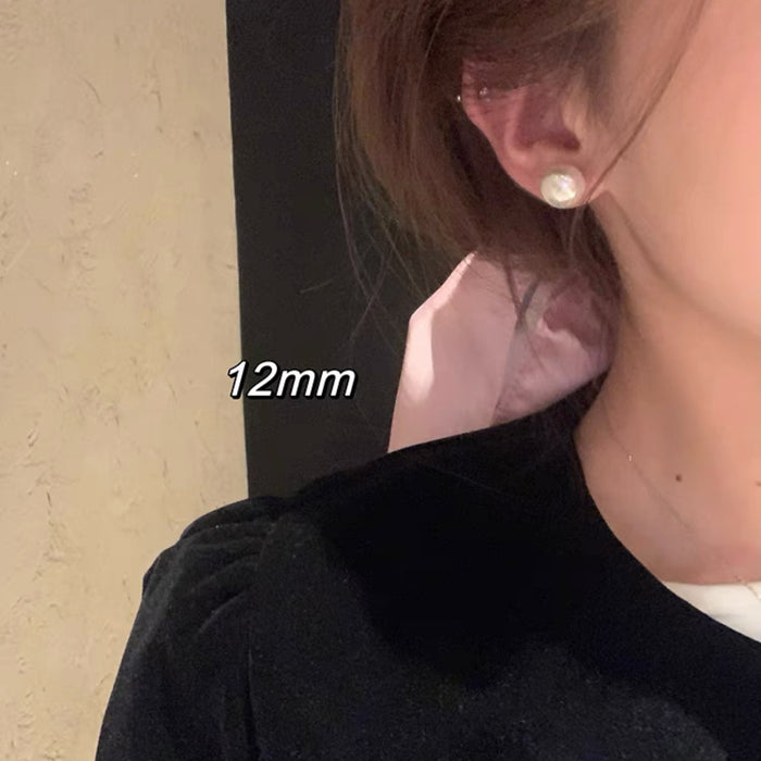 Wholesale Pearl earrings, silver needles, ear clips