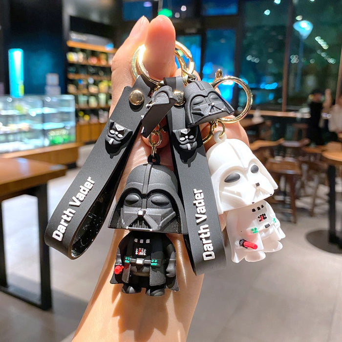 Wholesale Rubber Doll Car Keychain Bag PendanPendant Keychain
