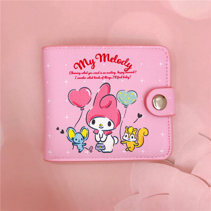 Wholesale PU Cartoon Short 2-fold Wallet JDC-WT-YaLL012