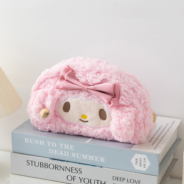 Wholesale Plush Lamb Student Large-Capacity Pencil Case