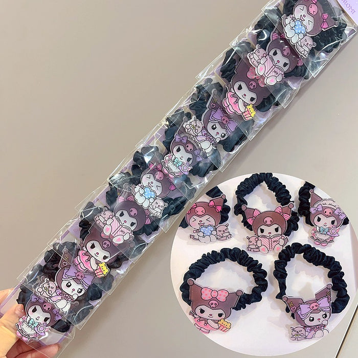 Wholesale 10pcs Hairpin Headwear Cute Cartoon Hairpin Children' s Hair Accessories Girls'  Hair Ring Rubber