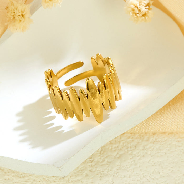 Wholesale Simple and adjustable titanium steel rings