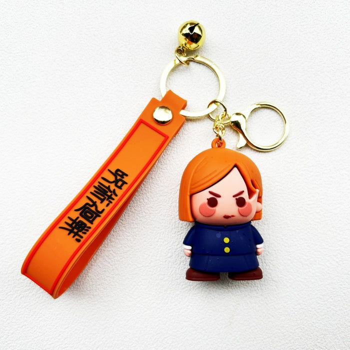 Wholesale PVC Cute Cartoon Doll Keychain JDC-KC-WuYi068
