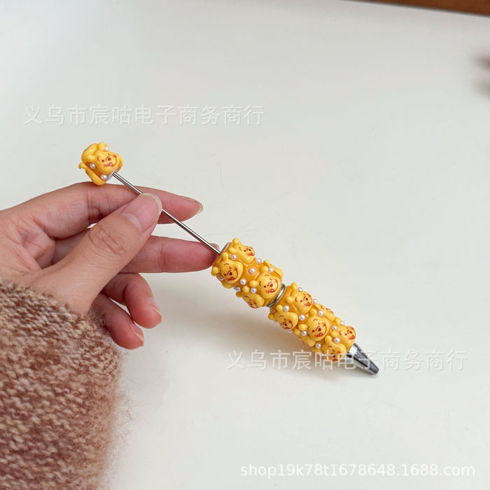 Wholesale Rhinestone DIY Beaded Pen Cartoon Theme for Party Favors and Everyday Use minimum quantity: 2