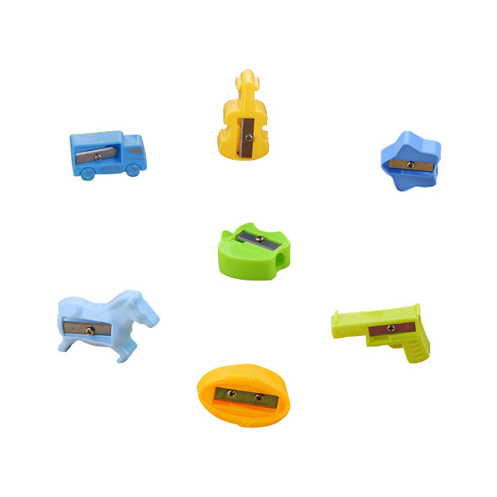 Wholesale Plastic Candy Color Small Pencil Sharpener JDC-PS-Liuj001