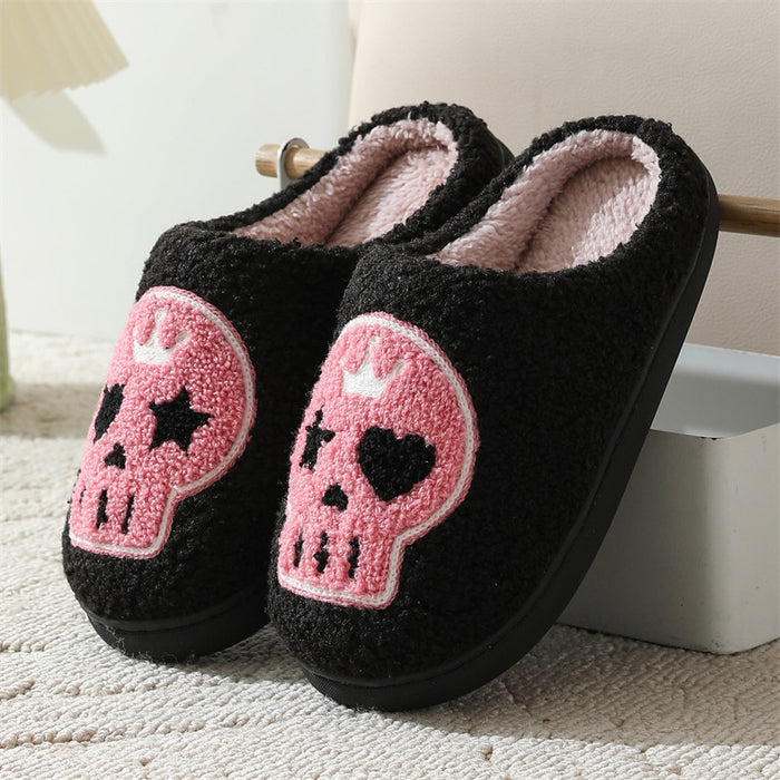 Wholesale Winter cotton slippers for women home indoor home warm slippers  slippers for men