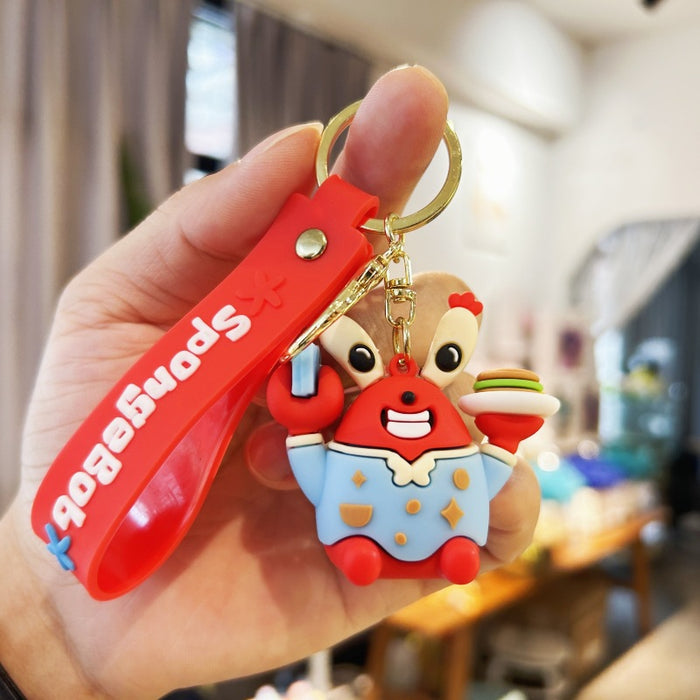 Wholesale PVC Cartoon Doll Keychain JDC-KC-WuYi274