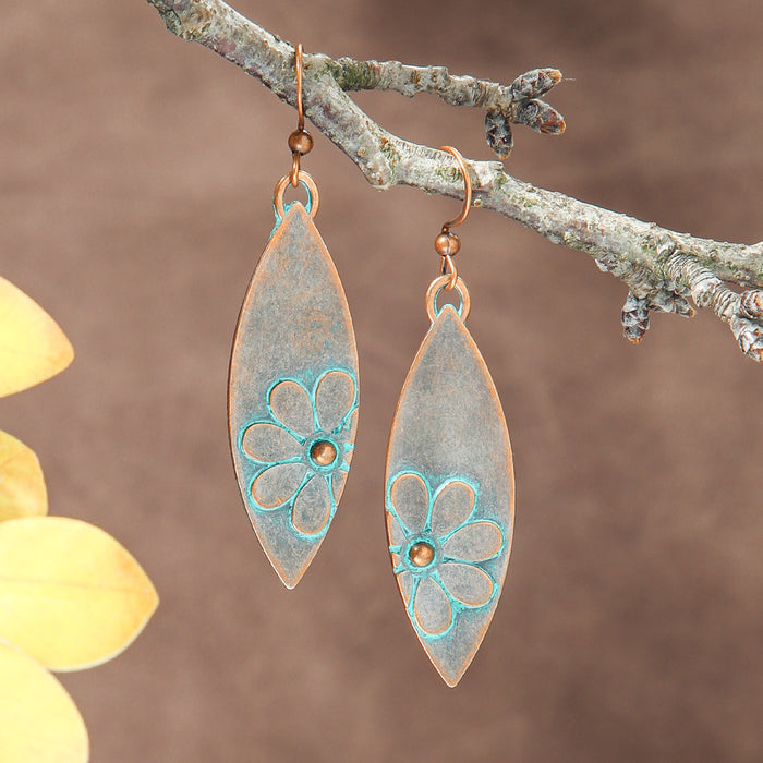 Wholesale Bohemian Geometric Tassel Earrings Set - Zinc Alloy Electroplated Boutique Resale Jewelry