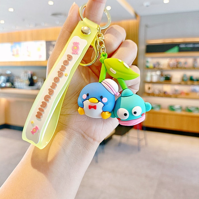 Wholesale Cartoon Doll Silicone Keychain JDC-KC-MingT267