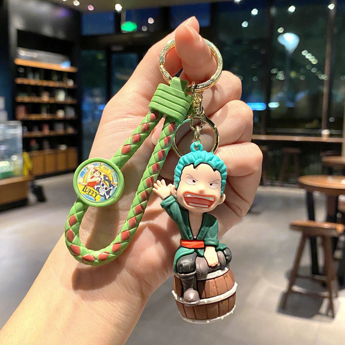Wholesale Metal Keychain Cartoon Anime Cosplay Bag Charm Gift for Car Key Accessory MOQ≥2