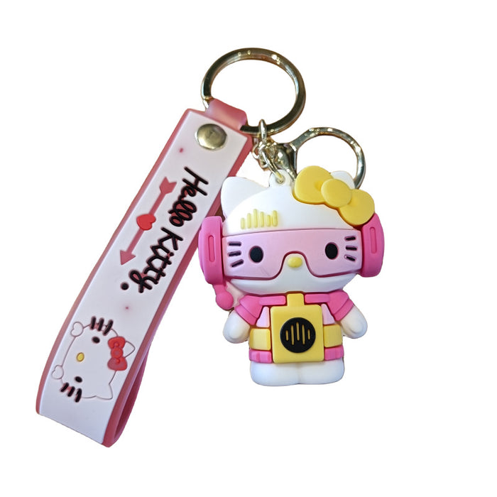 Wholesale Cartoon Doll Silicone Keychain (S) JDC-KC-MingT014