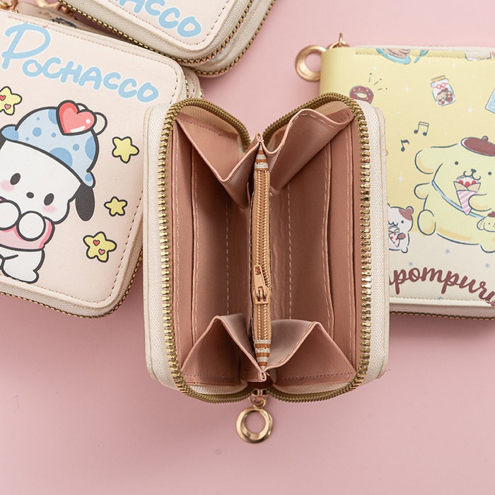 Wholesale Cartoon Anime Cute Short Zipper Wallet JDC-WT-QT017