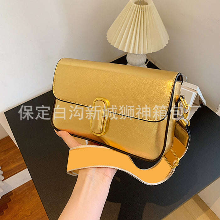 Wholesale Colorful Wide Strap Crossbody Bag Shoulder Bag JDC-SD-ShiShen004