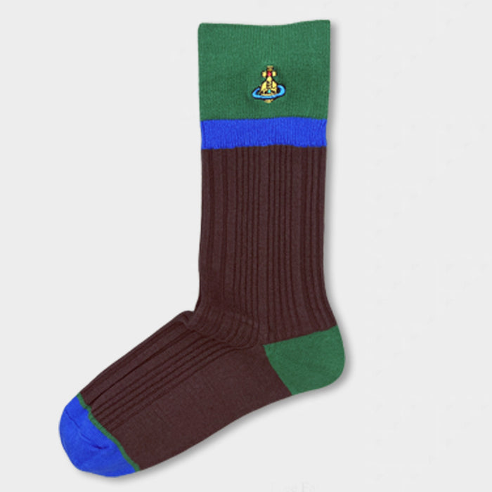 Wholesale Embroidered women's socks solid color double needle tube versatile stacking socks