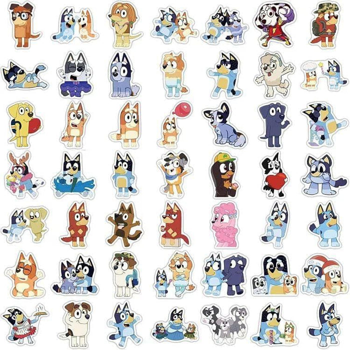Wholesale 100pcs Cartoon Dog Graffiti Waterproof Sticker Decor for Suitcases,  Notebooks,  and Electric Vehicle Accessories