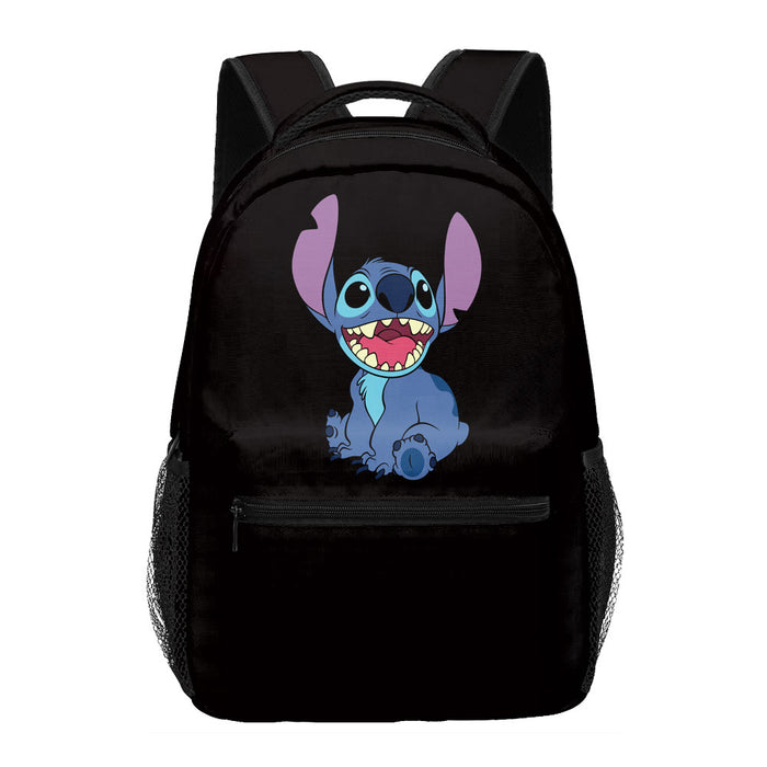 Wholesale Stitch Backpack Digital Full Print Student Schoolbag Cartoon Anime Backpack in Stock JDC-BP-Shangl004