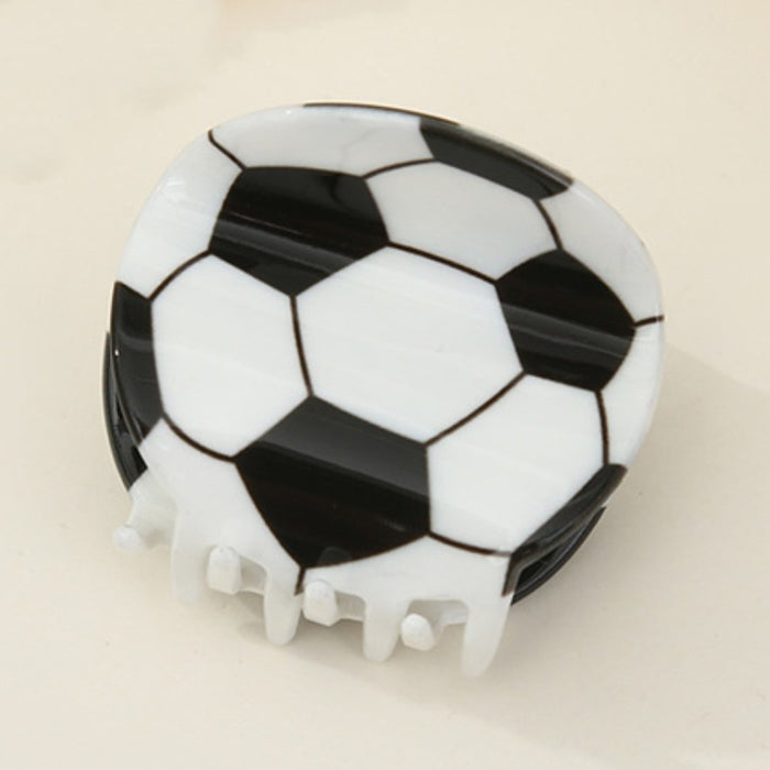 Wholesale Rugby Grabber Basketball Hairpin Football Volleyball Shark Clip Tennis Clip Creative Headwear Hair Accessories