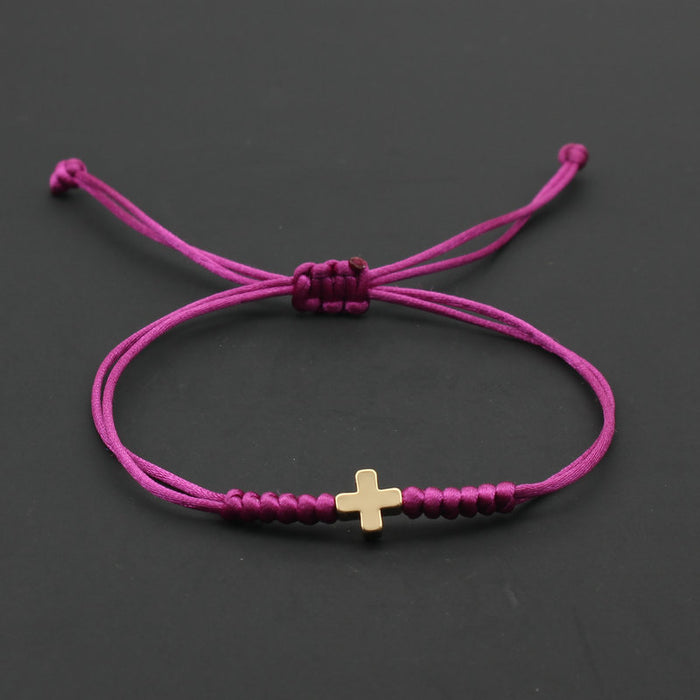 Wholesale Bracelet Unisex Hand-woven Adjustable Rope Chain Bracelet