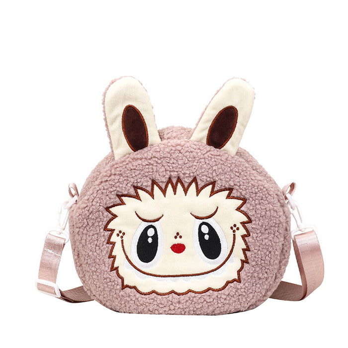 Wholesale Portable Doll Crossbody Bag Cartoon Backpack Doll Coin Plush Bag Children' s Backpack