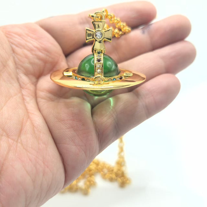 Wholesale UFO necklace sweater chain