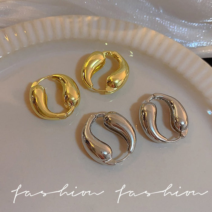 Wholesale Retro high-end romantic surround earrings with earrings, fashionable and versatile temperament, earrings and accessories