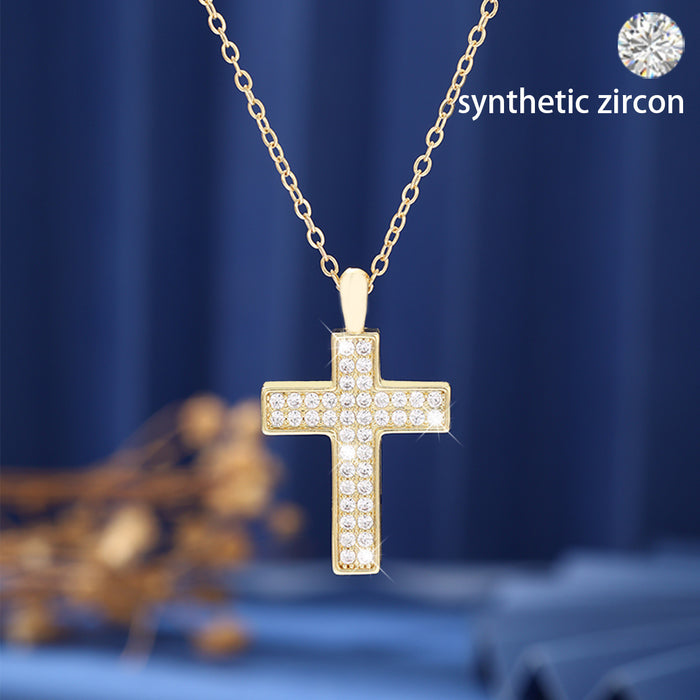 Wholesale Cross Series Copper Pendant Necklace