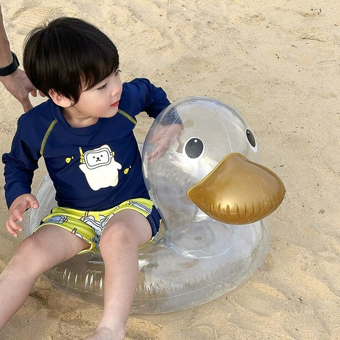 Wholesale Long sleeved sun protection swimsuit, split body quick drying swimsuit, vacation swimsuit