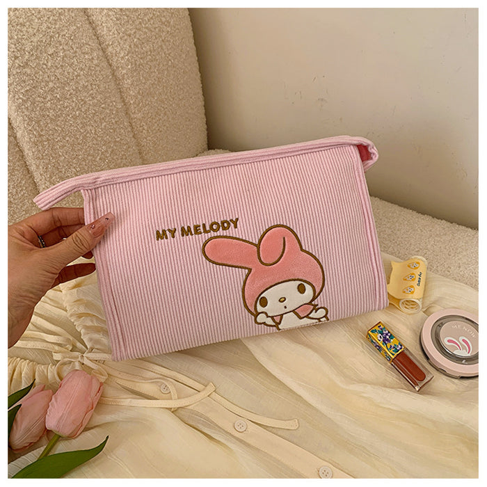 Wholesale Corduroy Cartoon Handy Cosmetic bag JDC-CB-Lihong001