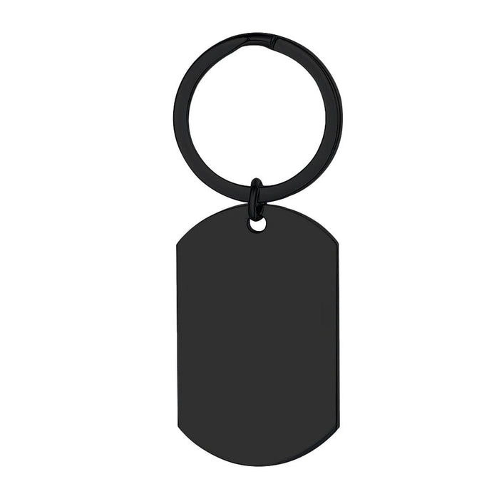 Wholesale Stainless steel keychain customized military brand metal bookmark