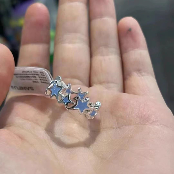 Wholesale Star opening ring with niche design and high-end feel