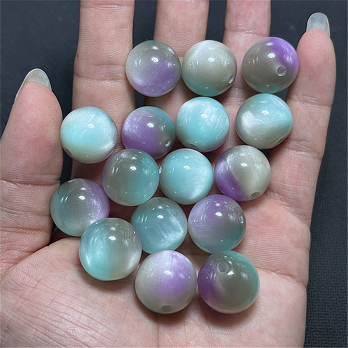 Wholesale 200pcs 16MM Cat Eye Resin Beads JDC-BDS-Xiaox003