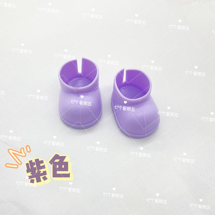Wholesale cotton doll shoes short rain boots toy accessories