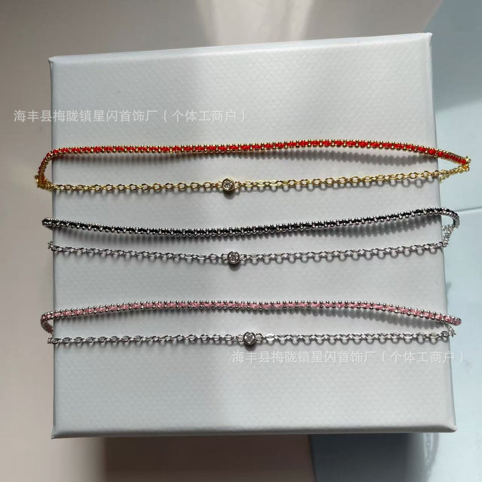 Wholesale Woven Red Rope Double Layer Bracelet, Birthyear Red Hand Rope