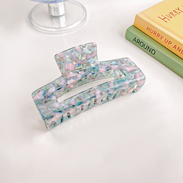 Wholesale Acetate Leopard Print Hair Claw Clip for Everyday Styling Hair Accessory
