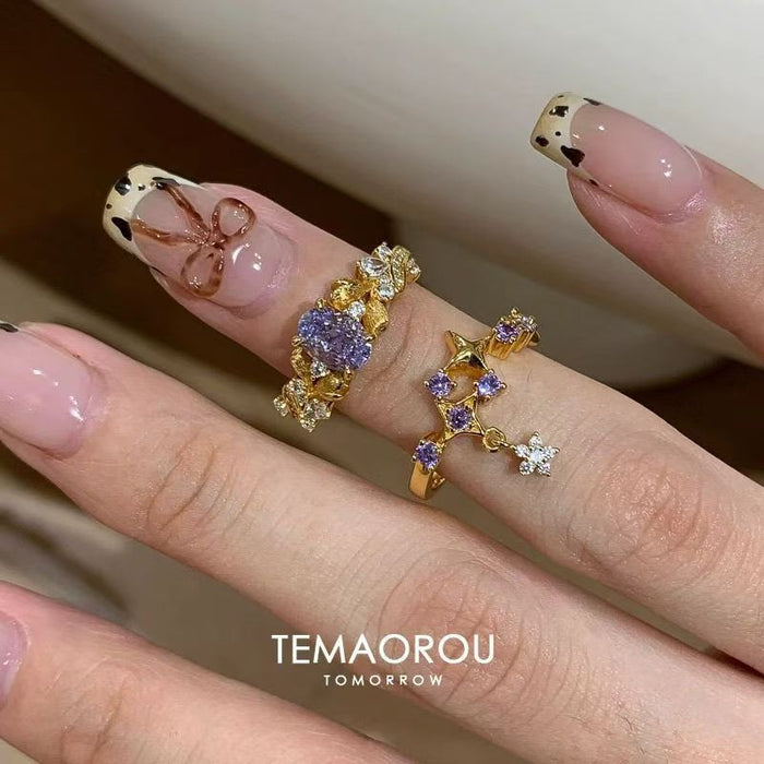 Wholesale Ring for women, vintage index finger ring, high-end ring, women's new style