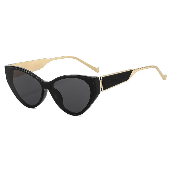 Wholesale Retro Cat Eye Ring Shape Sunglasses UV400 Protection Trendy Accessory