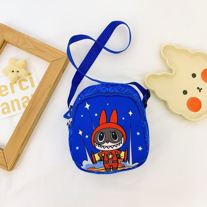 Wholesale Children's crossbody bag cartoon cute chest bag for outdoor leisure, lightweight single shoulder coin purse