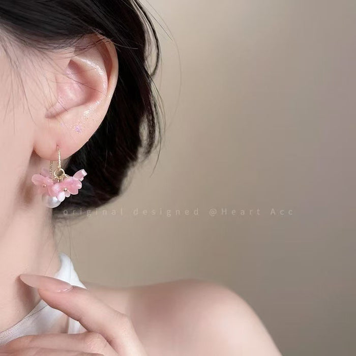 Wholesale Grape Theme Acrylic Earrings - Summer Fashion Jewelry Accessory Gift
