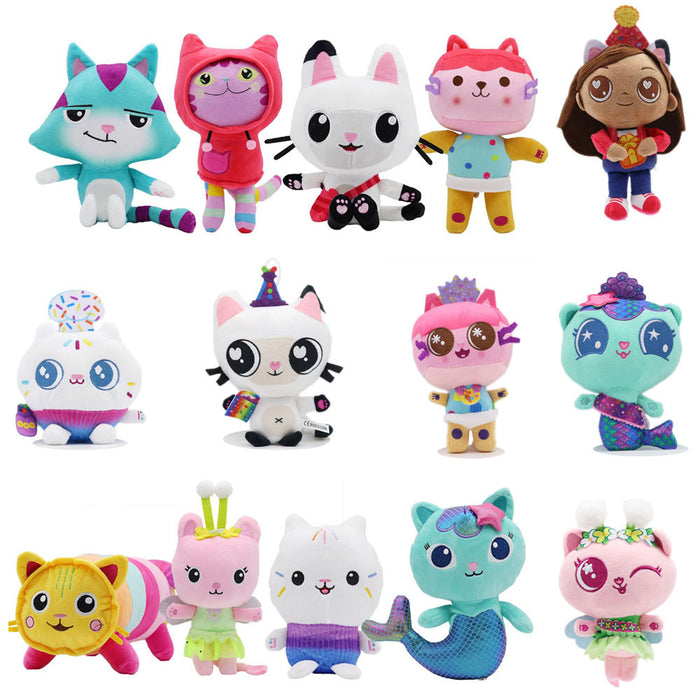 Wholesale Early childhood education cartoon doll house plush toy doll