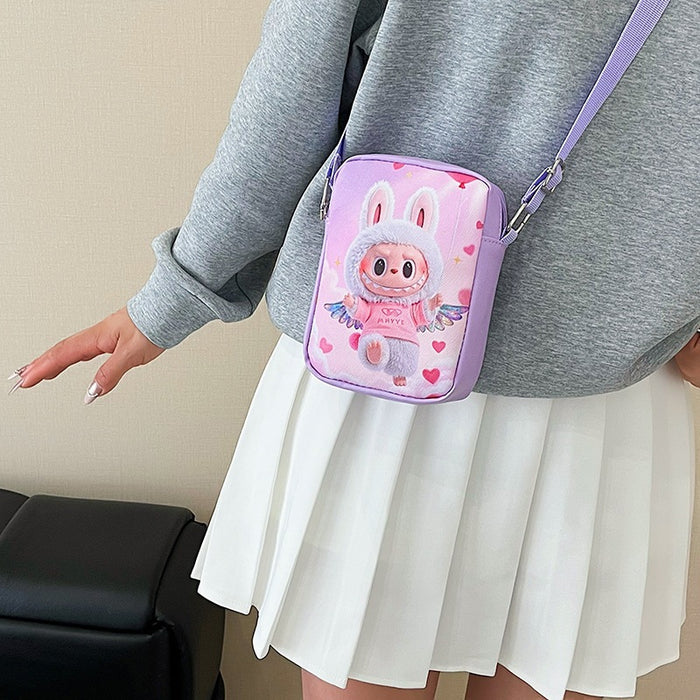 Wholesale Cartoon Crossbody Bag Soft Cute Large Capacity  Bag