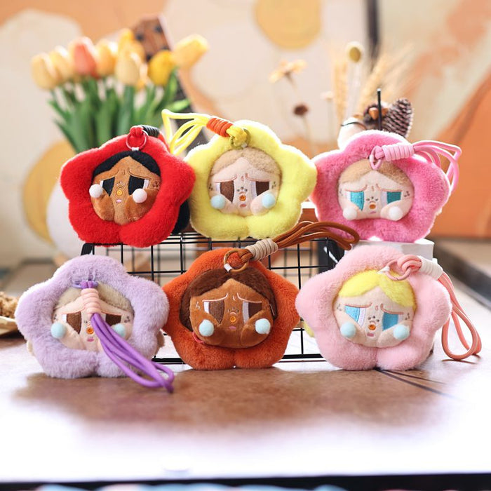Wholesale Cute Small Pendant Plush Toy Doll Crying Baby Head Bag Pendant Keychain Doll Doll